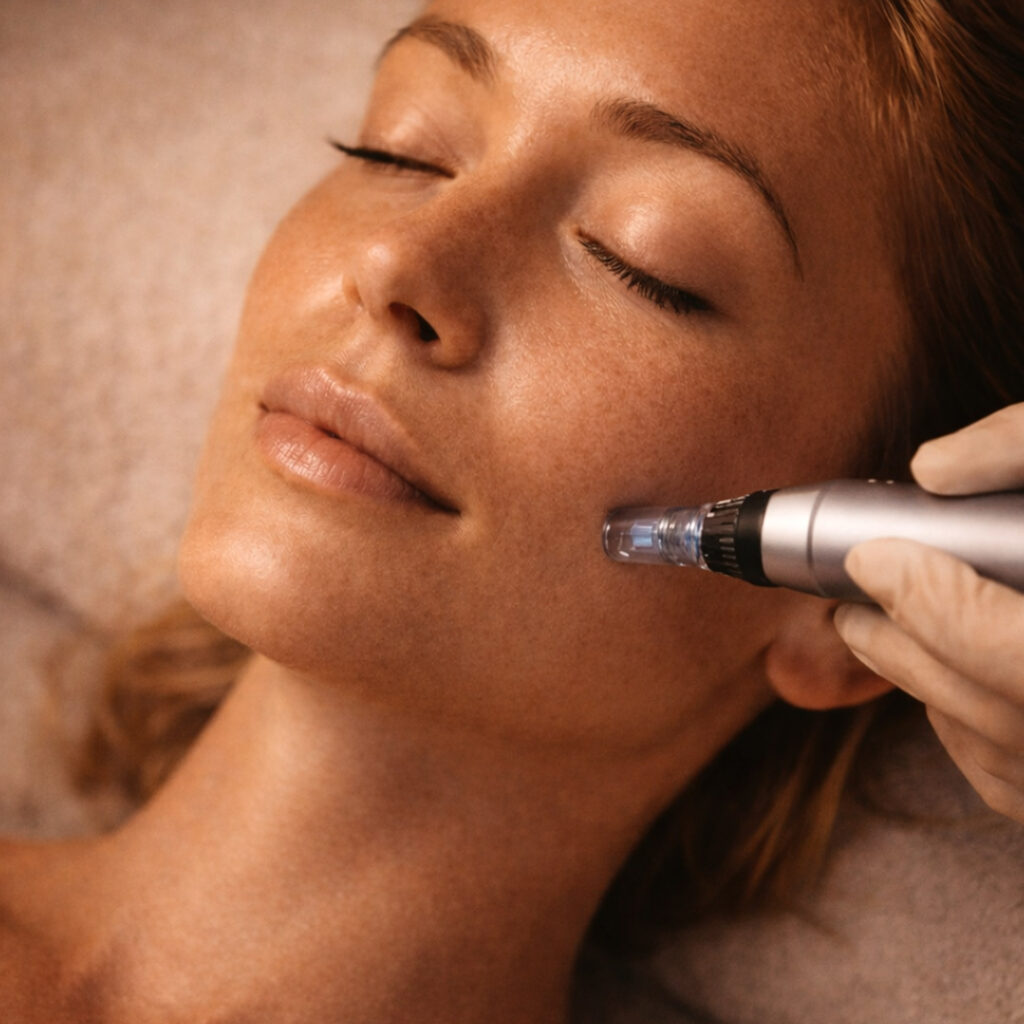 Dermapen + Péptidos: El secreto de la firmeza y regeneración facial en 2026 | Centros Carolina de la Rosa Dermapen